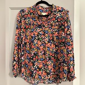 Shoshanna floral blouse